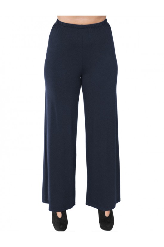B19-167 Παντελόνα με λάστιχο - Μπλε Μαρέν B19-167 Παντελόνα με λάστιχο - Μπλε Μαρέν