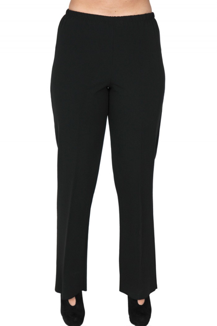 B19-752 Fitted trousers - Black