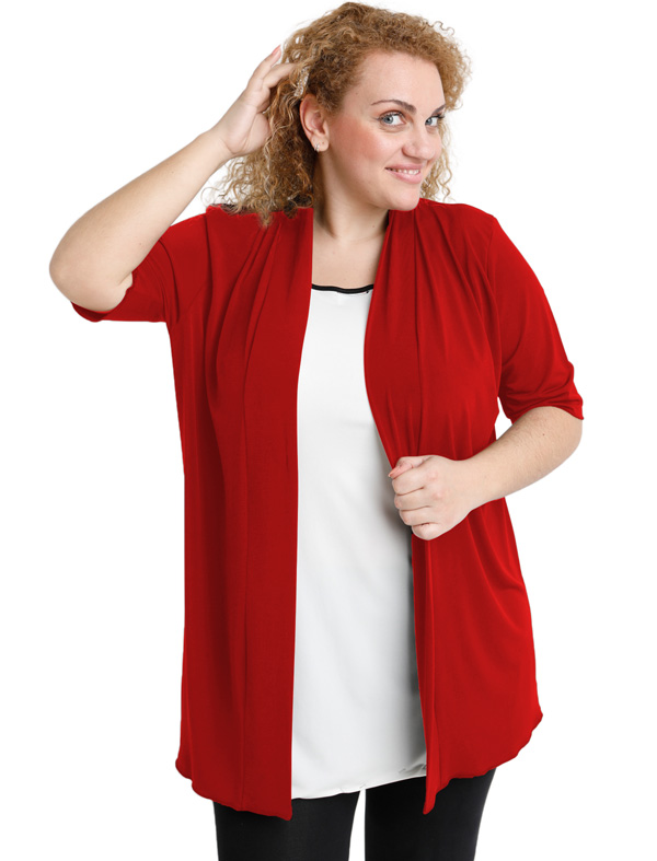 A20-140 Classic cardigan - Bordeaux A20-140 Classic cardigan - Bordeaux