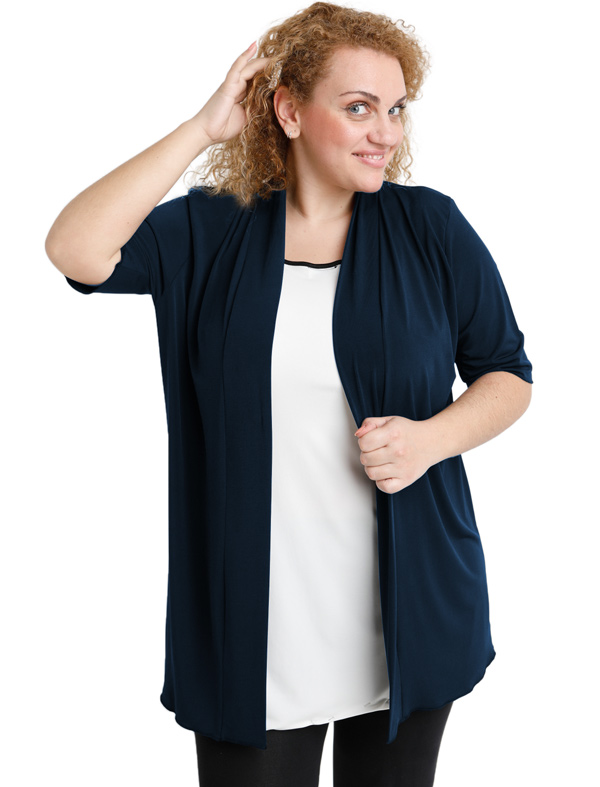 A20-140 Classic cardigan - Navy Blue A20-140 Classic cardigan - Navy Blue
