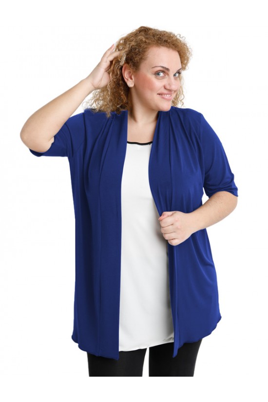 A20-140 Ζακέτα κλασική - Μπλε Ρουά