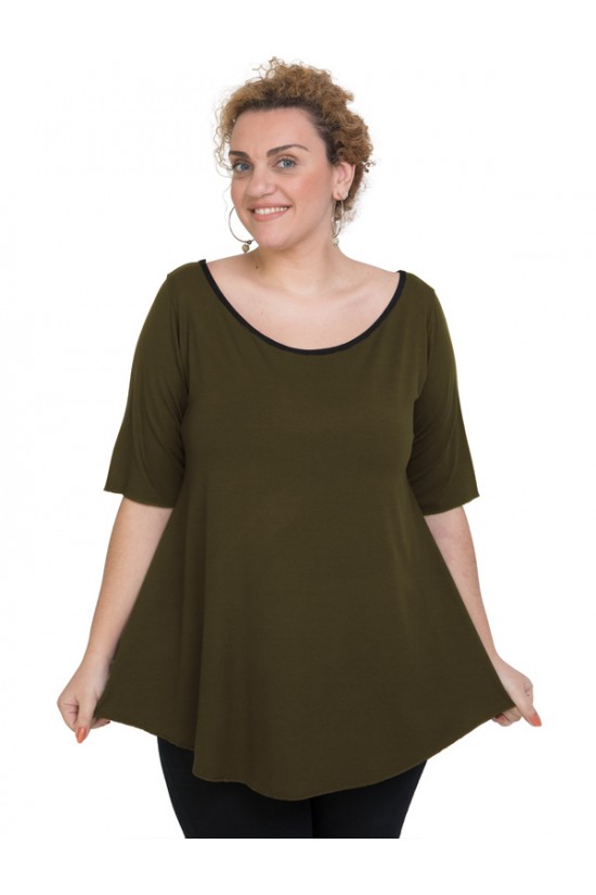 A20-227 Μπλούζα άλφα - Χακί Σκούρο