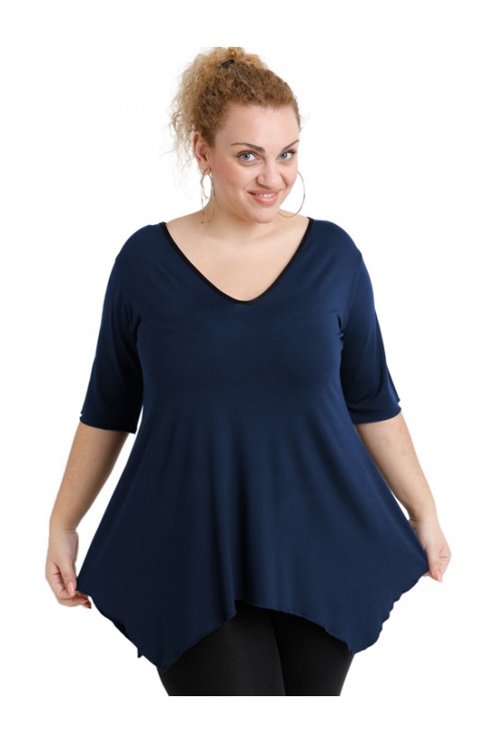 A20-228V Μπλούζα άλφα - Μπλε Μαρέν A20-228V Μπλούζα άλφα - Μπλε Μαρέν