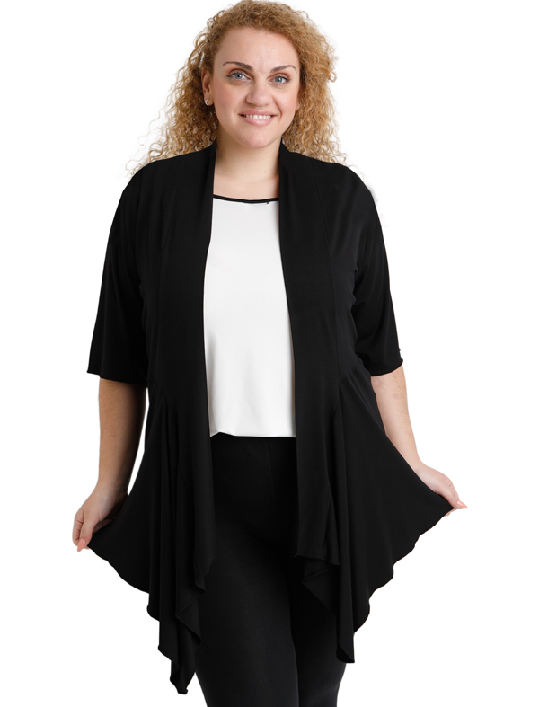 A20-241 Alpha cardigan - Black A20-241 Alpha cardigan - Black