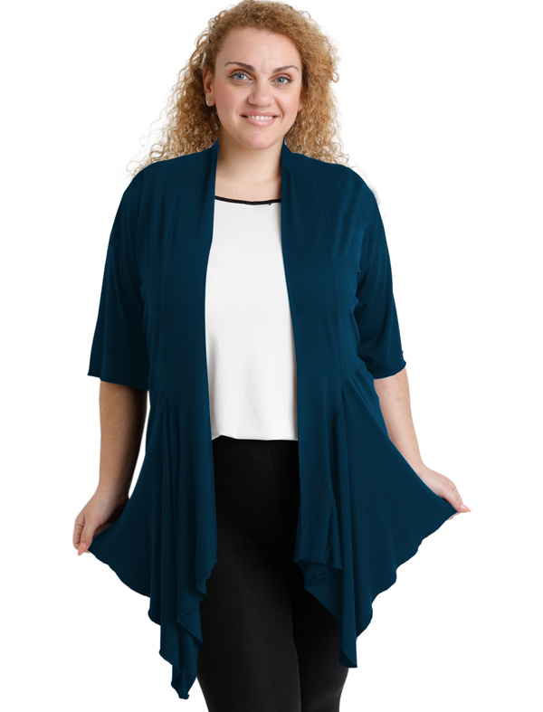 A20-241 Alpha cardigan - Petrol A20-241 Alpha cardigan - Petrol