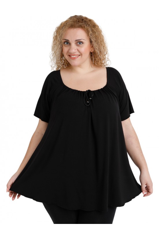 A20-245 Μπλούζα άλφα - Μαύρο A20-245 Μπλούζα άλφα - Μαύρο