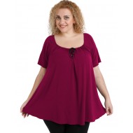 A20-245 Μπλούζα άλφα - Φούξια