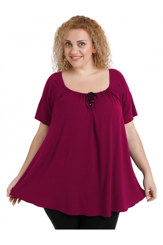 A20-245 Μπλούζα άλφα - Φούξια