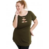 A20-246 Μπλούζα ίσια - Χακί