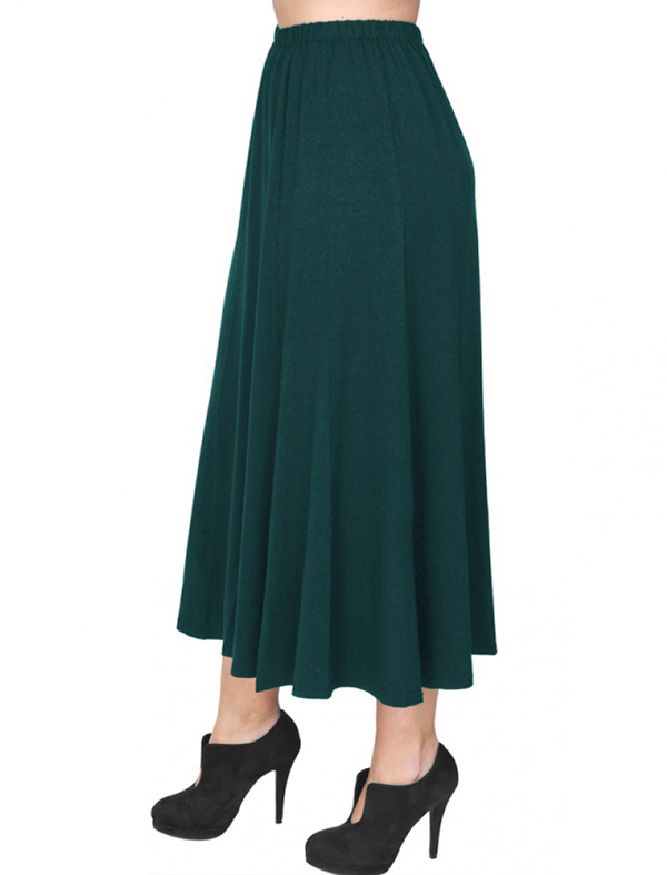 A20-260 Fitted closh skirt - Petrol A20-260 Fitted closh skirt - Petrol