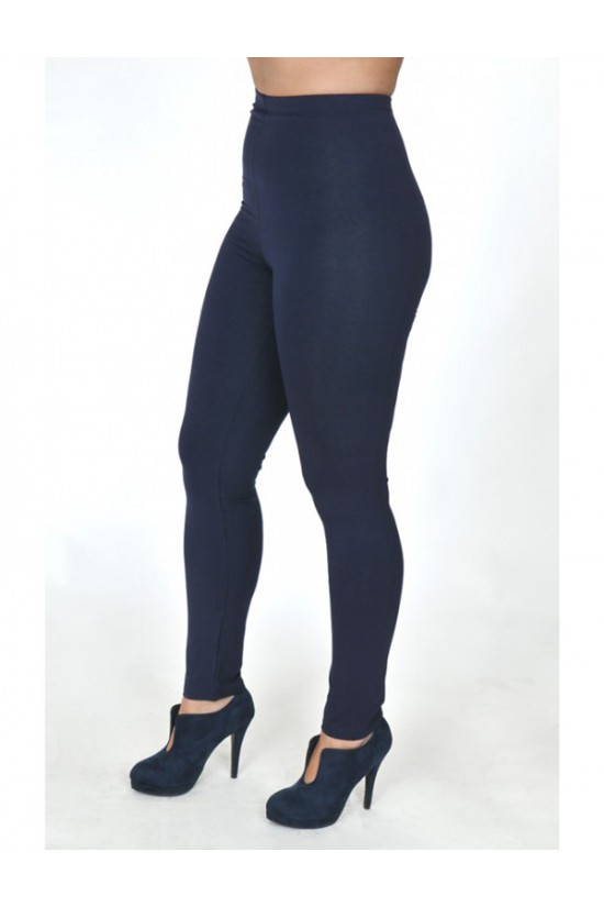 A20-263 Παντελόνι κολάν - Μπλε Μαρέν A20-263 Παντελόνι κολάν - Μπλε Μαρέν