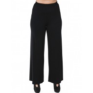 A20-267 Παντελόνα με λάστιχο - Μαύρο