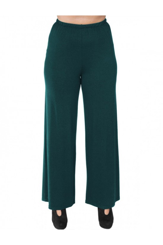 A20-267 Παντελόνα με λάστιχο - Πετρόλ