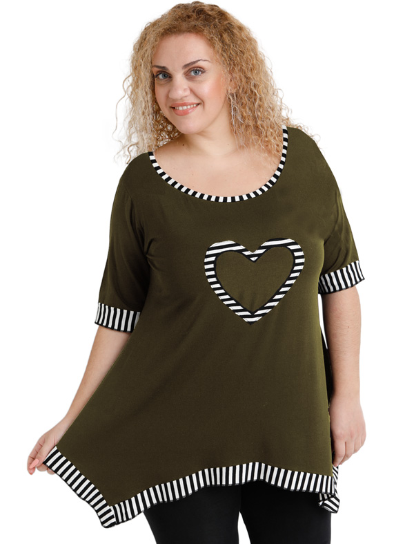 A20-559 Alpha blouse - Khaki A20-559 Alpha blouse - Khaki