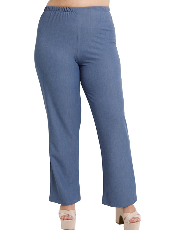 A20-652 Fitted trousers - Light blue A20-652 Fitted trousers - Light blue