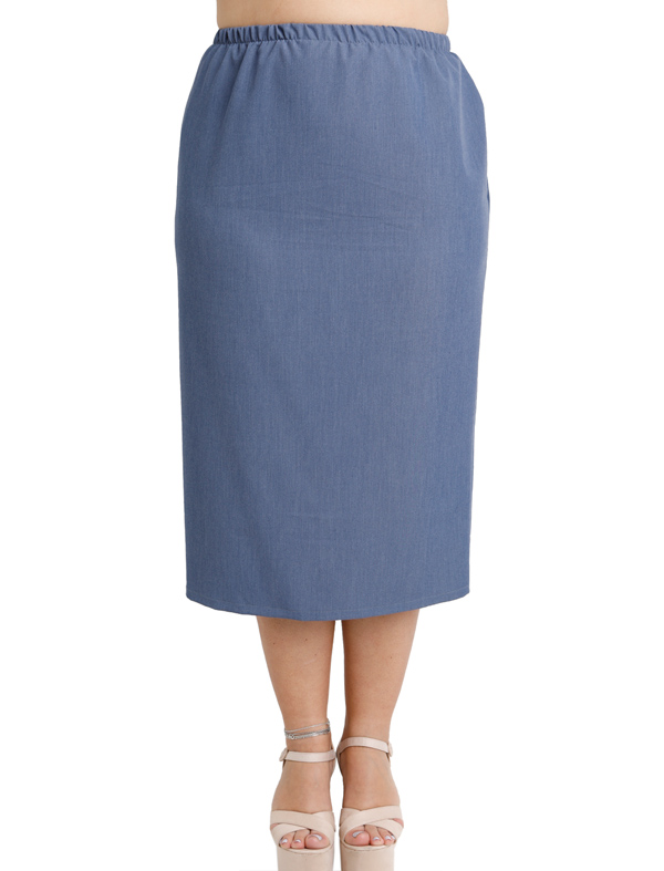 A20-655 Fitted skirt - Light blue A20-655 Fitted skirt - Light blue