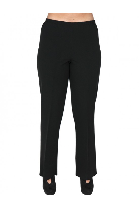 A20-752 Παντελόνι με λάστιχο - Μαύρο A20-752 Παντελόνι με λάστιχο - Μαύρο