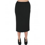A20-755 Φούστα με λάστιχο - Μαύρο