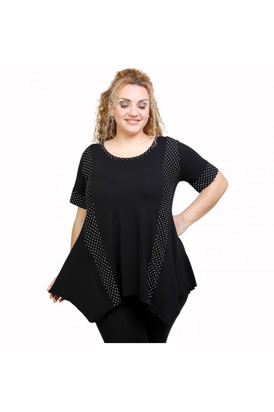 A21-465 Μπλούζα άλφα κομποζέ A21-465 Μπλούζα άλφα κομποζέ