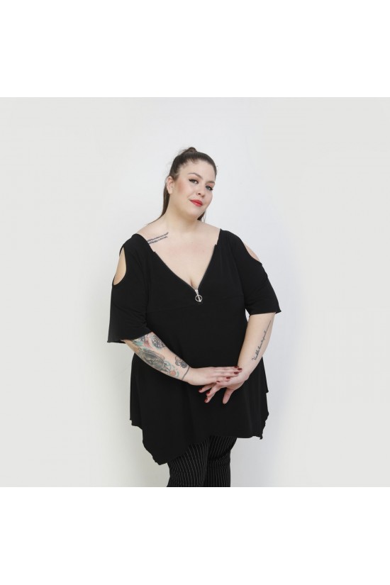 A22-123ATF Μπλούζα άλφα - Μαύρο A22-123ATF Μπλούζα άλφα - Μαύρο