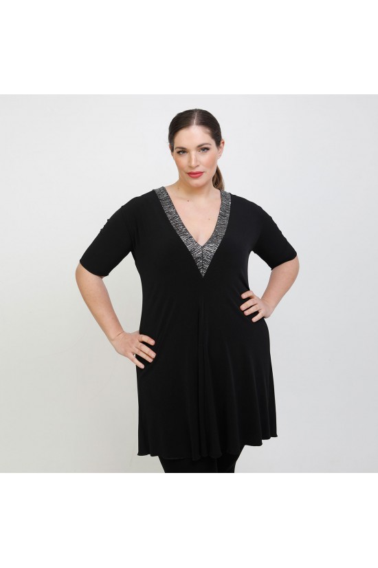 A22-2376V Μπλουζοφόρεμα εβαζέ