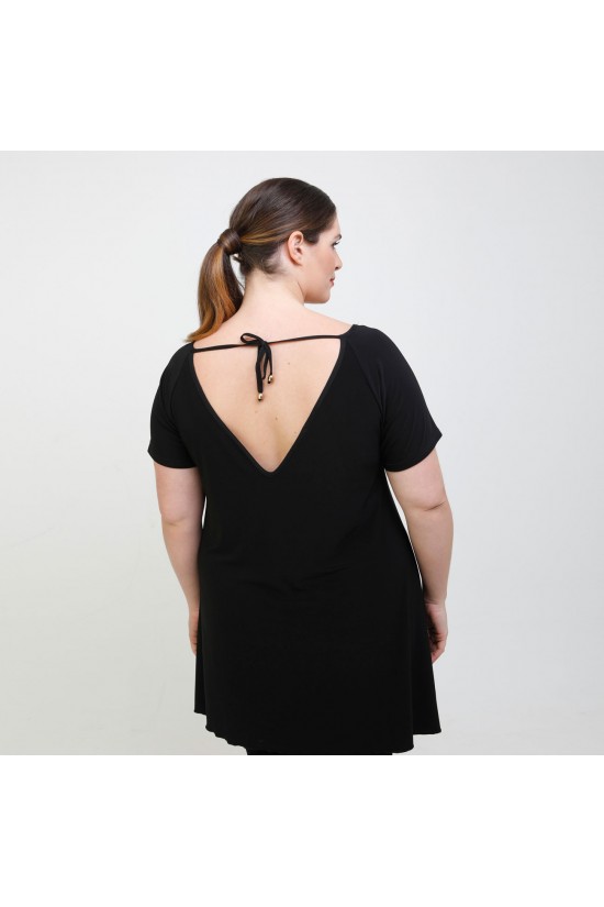 A22-2395 Μπλουζοφόρεμα εβαζέ κομποζέ με καρδιά A22-2395 Μπλουζοφόρεμα εβαζέ κομποζέ με καρδιά