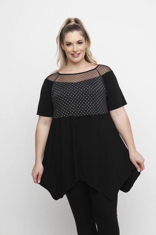 A24-425 Μπλούζα Άλφα - Μαύρο