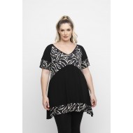 A24-9181N Εμπριμέ Μπλούζα