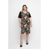 A24-9200V Φόρεμα Εμπριμέ