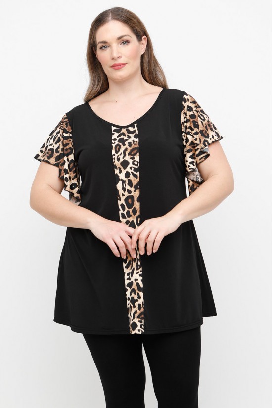 A25-1284 Μπλούζα Εβαζέ