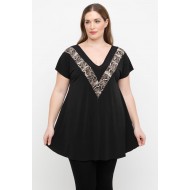 A25-1609V Μπλούζα Εβαζέ