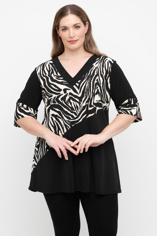 A25-1708LM Μπλούζα Εβαζέ A25-1708LM Μπλούζα Εβαζέ