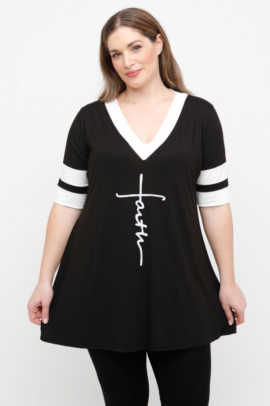 A25-208LN-40 Μπλούζα με Στάμπα A25-208LN-40 Μπλούζα με Στάμπα