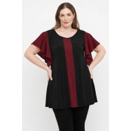 A26-184 Μπλούζα Εβαζέ - Μπορντώ