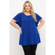 A26-184M Μπλούζα Εβαζέ - Μπλε ρουά