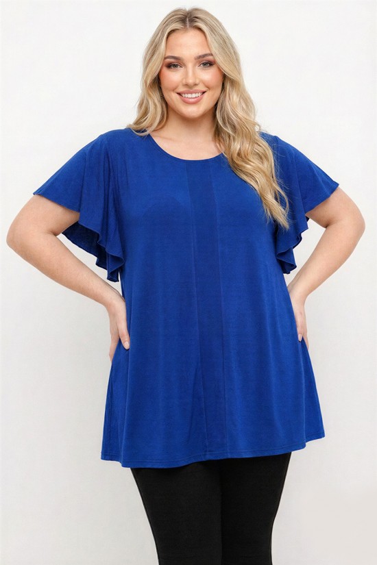 A26-184M Μπλούζα Εβαζέ - Μπλε ρουά