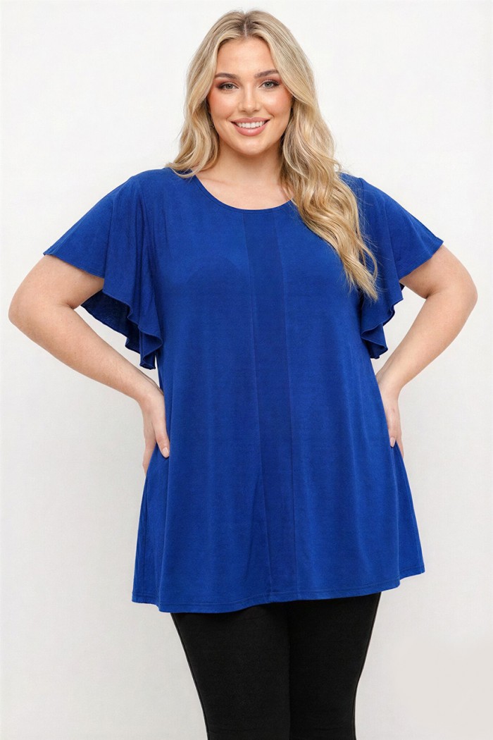 A26-184M Μπλούζα Εβαζέ - Μπλε ρουά