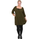 B20-245 Blousedress in khaki B20-245 Blousedress in khaki