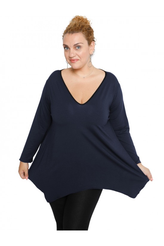 B19-228V Μπλούζα άλφα - Μπλε Μαρέν B19-228V Μπλούζα άλφα - Μπλε Μαρέν