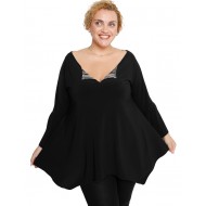 B19-3085 Μπλούζα άλφα ρεγκλάν