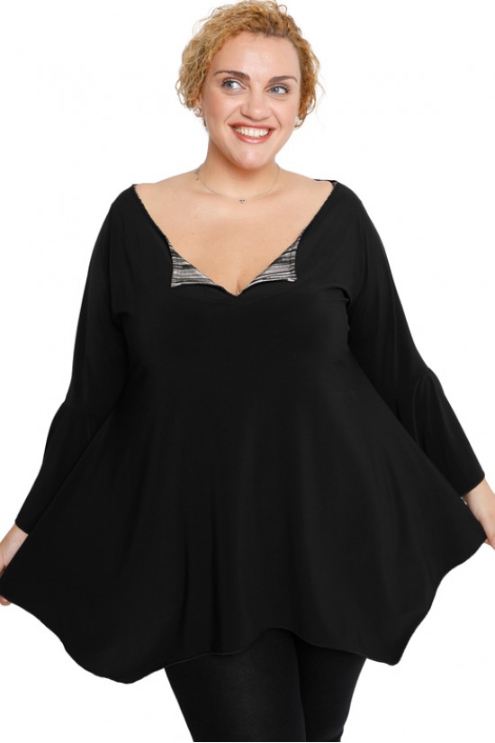 B19-3085 Μπλούζα άλφα ρεγκλάν