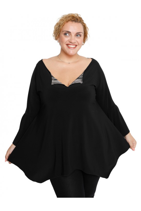 B19-3085 Μπλούζα άλφα ρεγκλάν