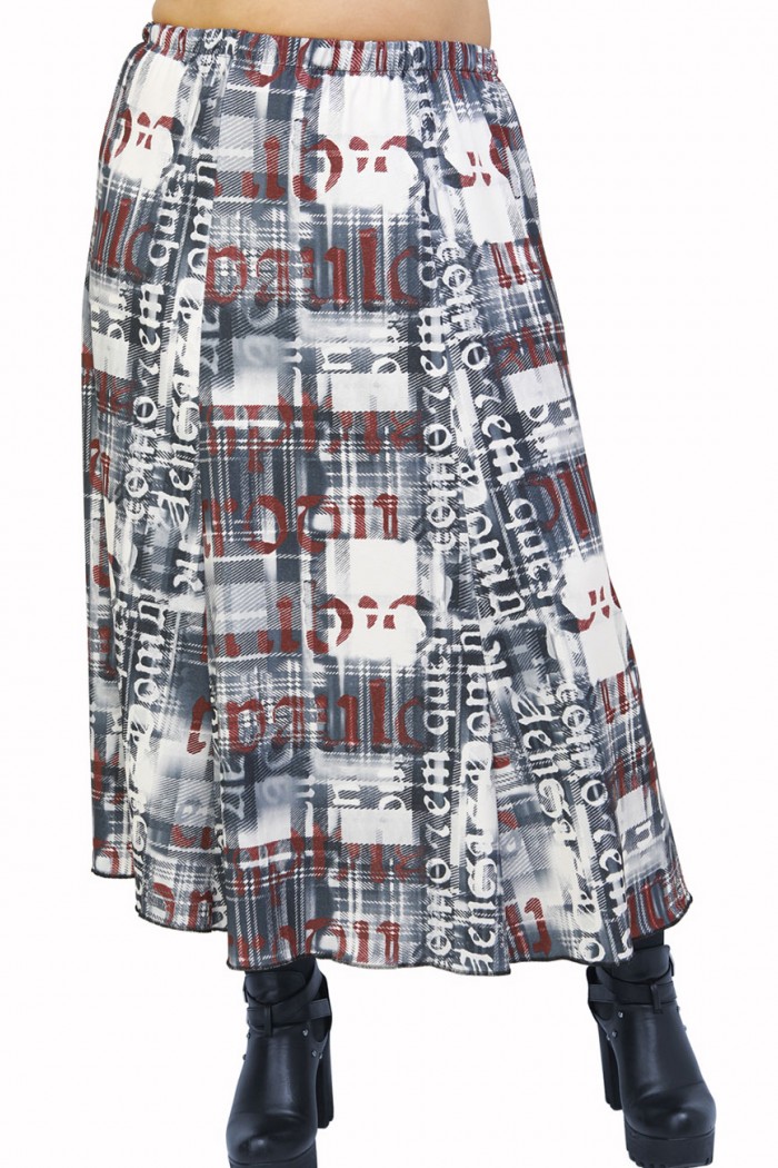 B21-1060 Closh Skirt with elastic band