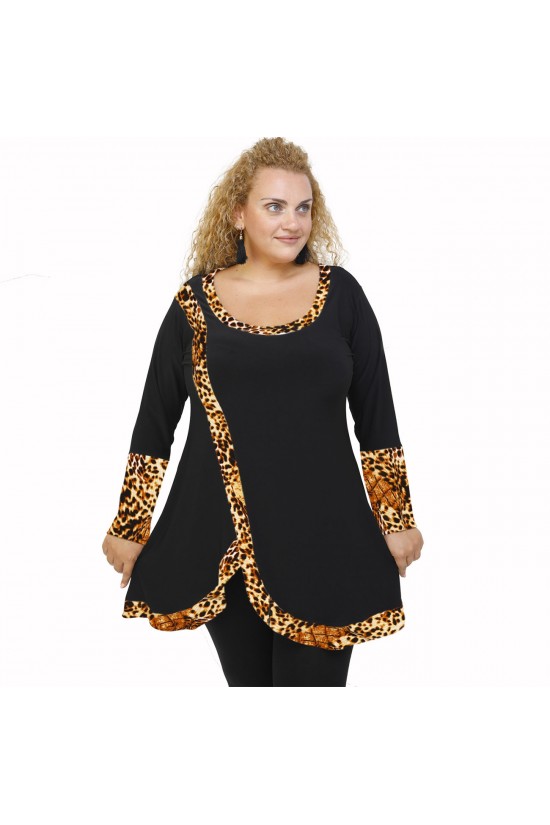 B21-1397 Μπλουζοφόρεμα κομποζέ B21-1397 Μπλουζοφόρεμα κομποζέ