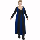 B21-296 Φόρεμα μακρύ κομποζέ - Μπλε Ρουά