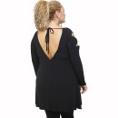 B21-4581N Evaze blouse - Bordeaux B21-4581N Evaze blouse - Bordeaux