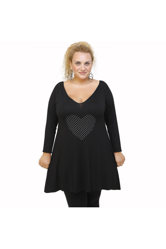 B21-495 Μπλούζα εβαζέ κομποζέ B21-495 Μπλούζα εβαζέ κομποζέ