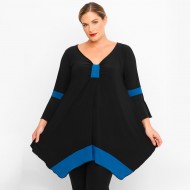 B23-155D Μπλούζα Άλφα - Πετρόλ