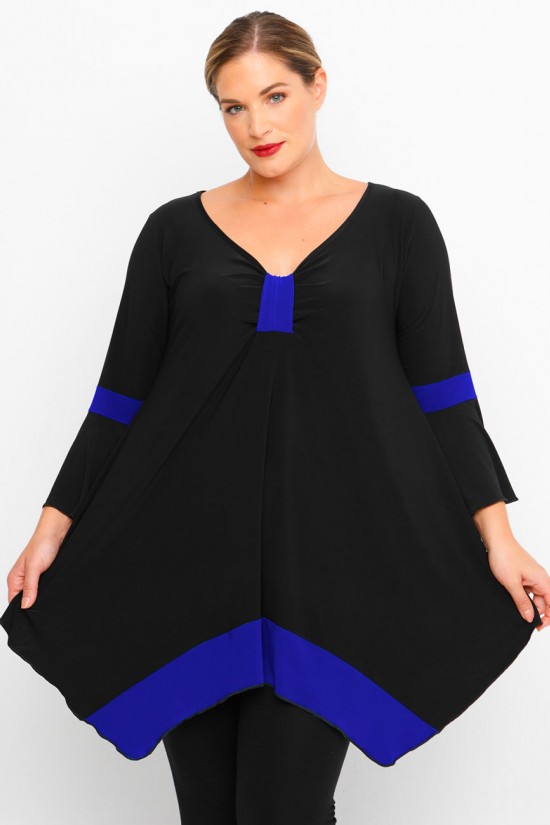 B23-155D Μπλούζα Άλφα - Μπλε Ρουά