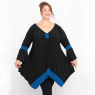 B23-155D Μπλούζα Άλφα - Πετρόλ